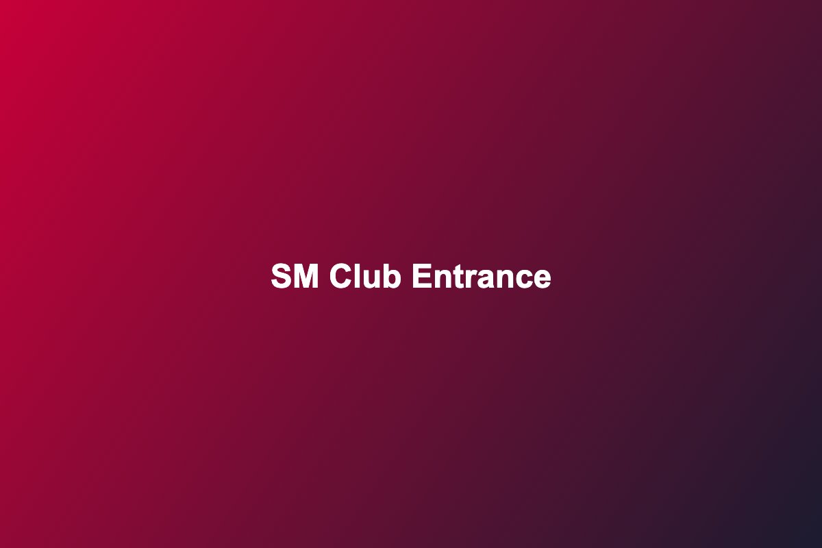 Entrance of a Japanese SM club with elegant sign