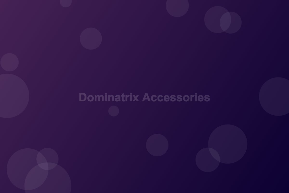 Elegant dominatrix accessories displayed on velvet